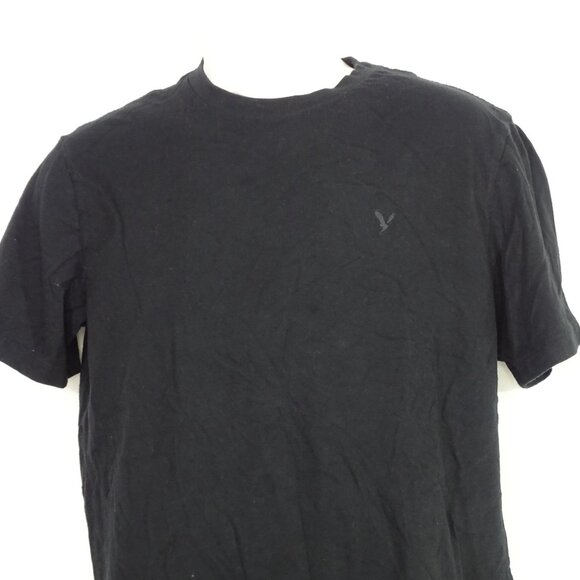 American Eagle Outfitters Black TShirt Super Soft Standard Fit Men Size S Casual - Picture 2 of 8